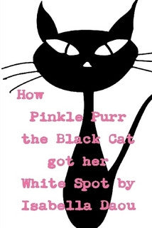 How Pinkle Purr the Black Cat got her White Spot – Black Cat Cafe